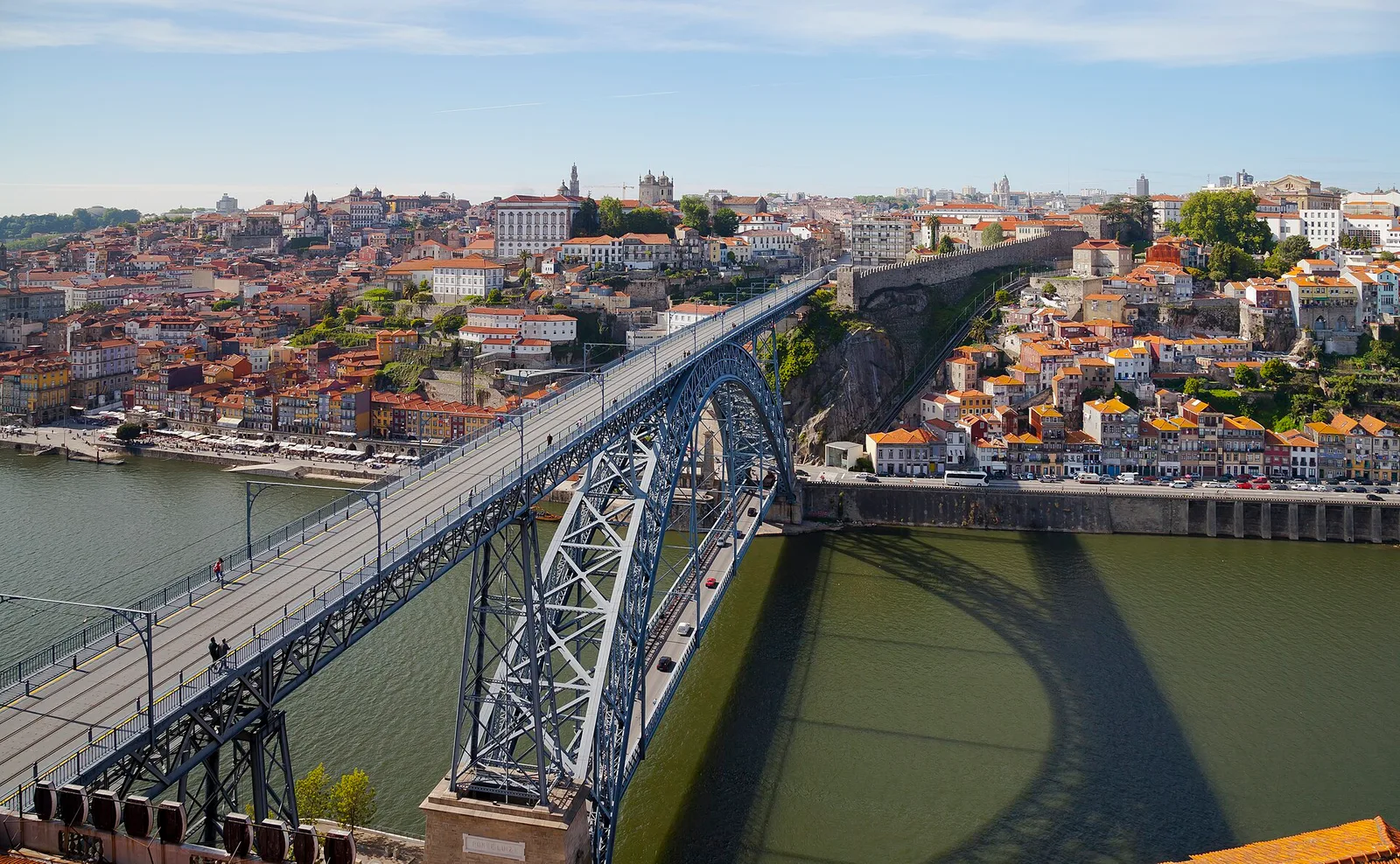 Dom Luís I bridge across the Douro in Porto