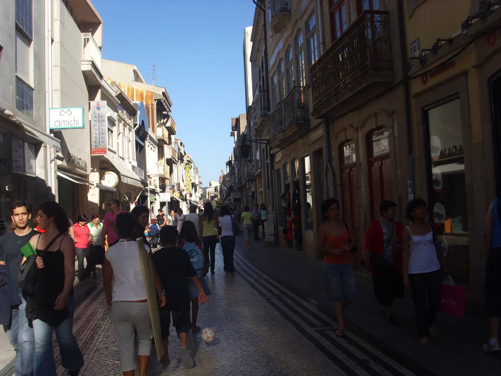 Rua da Junqueira in Póvoa de Varzim